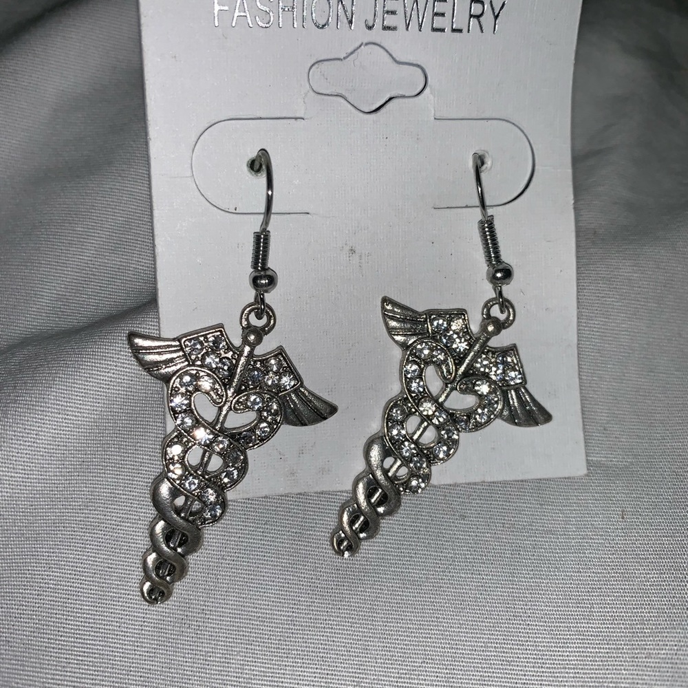 NEW! “Nurse Symbol” Earrings